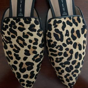 Steve Madden Valente Leopard Mules